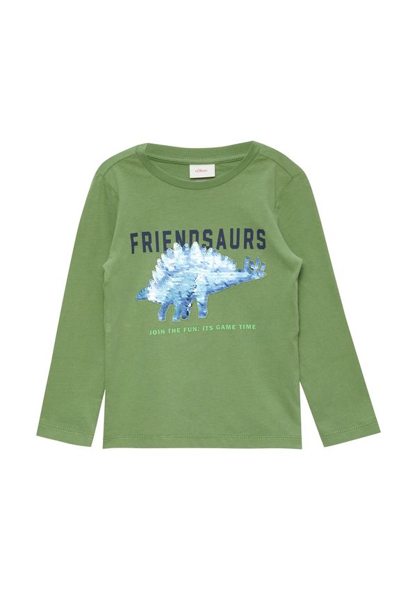 s.Oliver s.Oliver Majica  modra / mornarska / zelena / bela