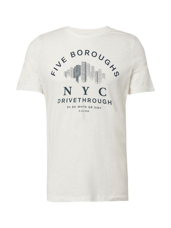 s.Oliver s.Oliver Majica  mornarska / bela