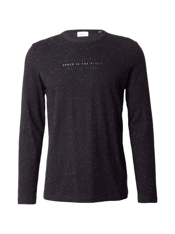 s.Oliver s.Oliver Majica  siva / črna / bela