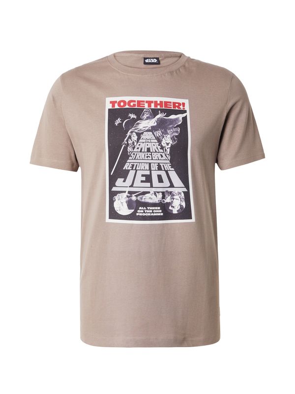 s.Oliver s.Oliver Majica  svetlo rjava / svetlo siva / rdeča / črna