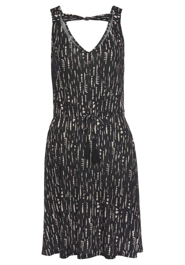 s.Oliver s.Oliver Obleka  ecru / črna