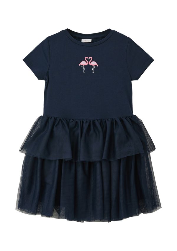 s.Oliver s.Oliver Obleka  mornarska / pastelno roza / svetlo roza