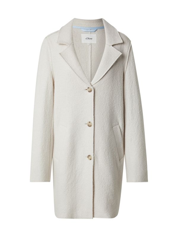 s.Oliver s.Oliver Prehoden plašč  off-bela