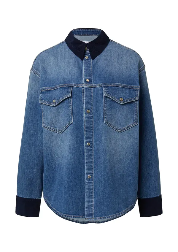 s.Oliver s.Oliver Prehodna jakna  marine / moder denim