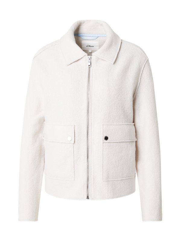 s.Oliver s.Oliver Prehodna jakna  naravno bela