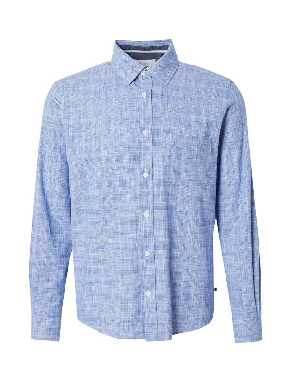 s.Oliver s.Oliver Srajca  svetlo modra / off-bela