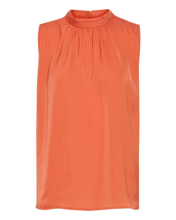 SAINT TROPEZ SAINT TROPEZ Bluza 'Aileen'  oranžno rdeča