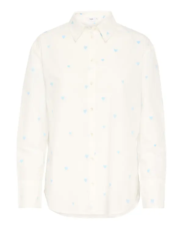 SAINT TROPEZ SAINT TROPEZ Bluza 'Dianne'  azur / bela