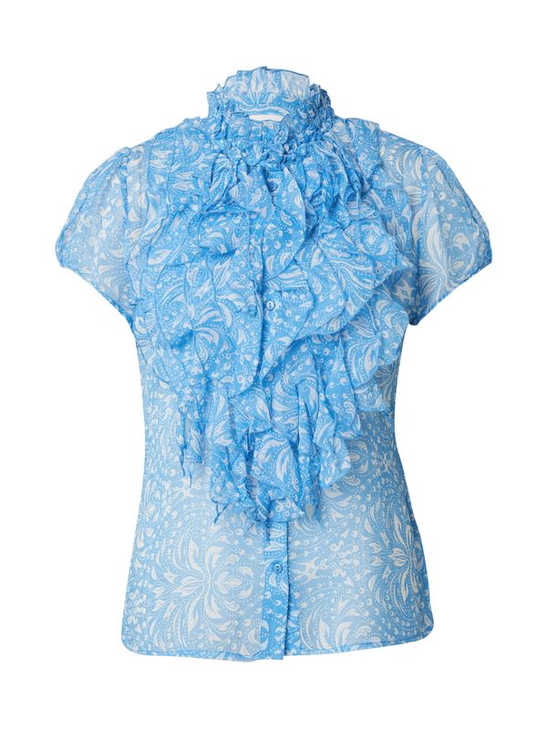 SAINT TROPEZ SAINT TROPEZ Bluza 'Lilja'  azur / bela