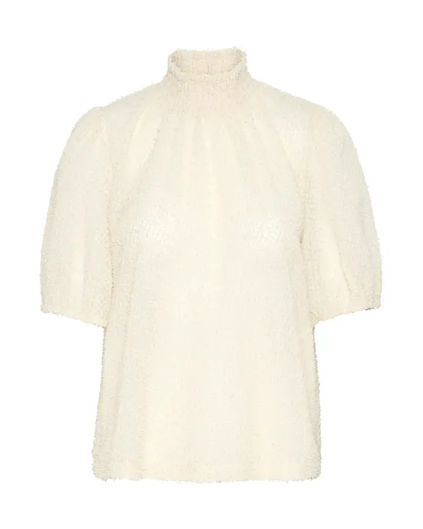 SAINT TROPEZ SAINT TROPEZ Bluza 'SZ Helma'  volneno bela