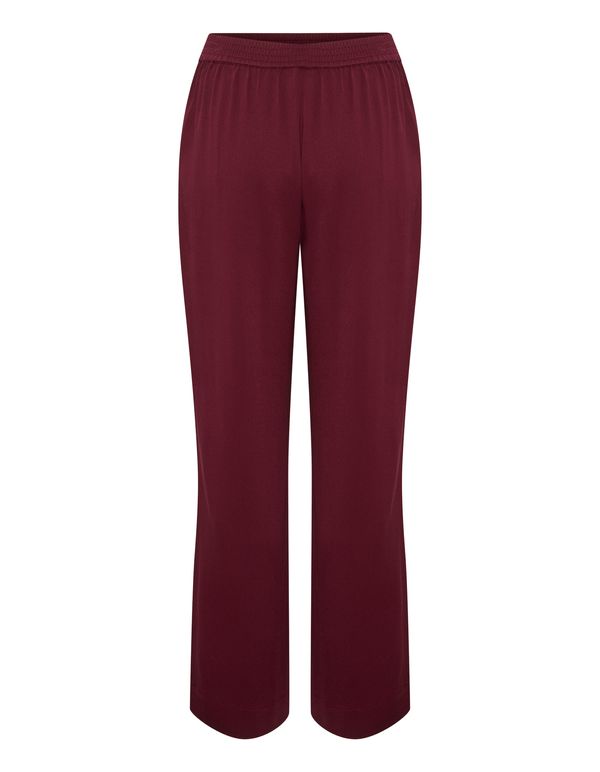 SAINT TROPEZ SAINT TROPEZ Hlače  bordo