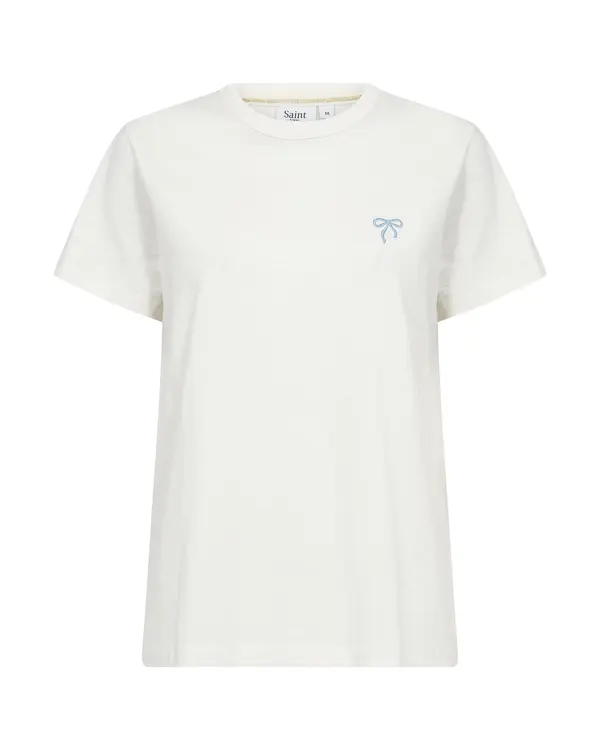 SAINT TROPEZ SAINT TROPEZ Majica 'Jadeen'  svetlo modra / bela