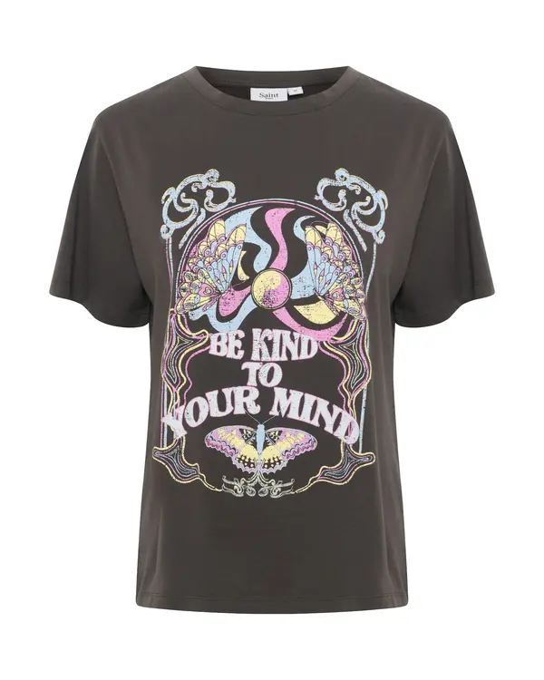 SAINT TROPEZ SAINT TROPEZ Majica  svetlo modra / rumena / temno siva / roza