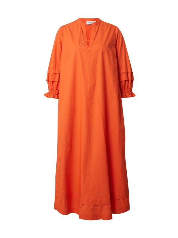 SAINT TROPEZ SAINT TROPEZ Obleka 'Drew'  temno oranžna