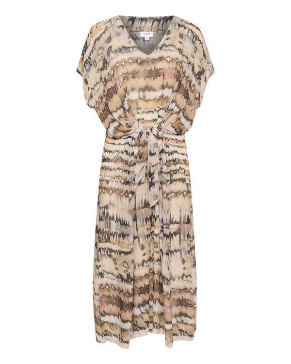 SAINT TROPEZ SAINT TROPEZ Obleka 'Eya'  bež / rjava