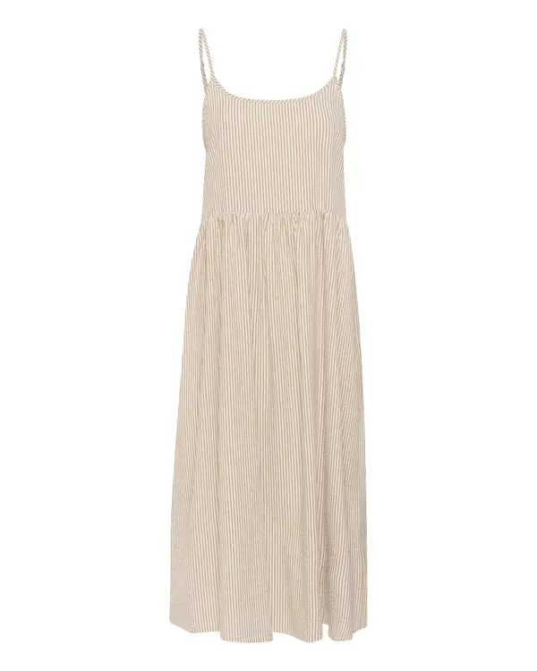 SAINT TROPEZ SAINT TROPEZ Poletna obleka 'Kira'  brokat / off-bela