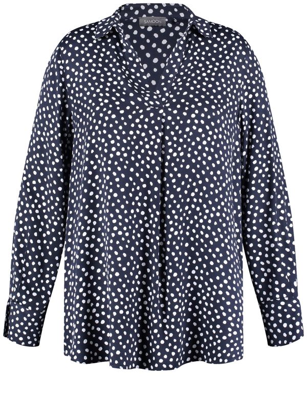 SAMOON SAMOON Bluza  mornarska / bela