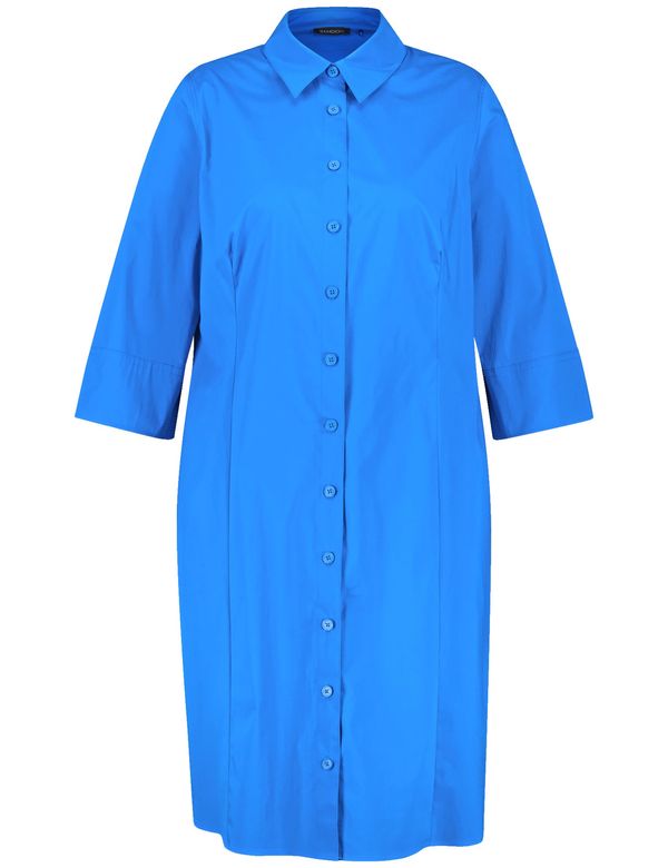 SAMOON SAMOON Dolga srajca  modra