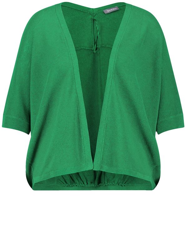 SAMOON SAMOON Pletena jopa  travnato zelena