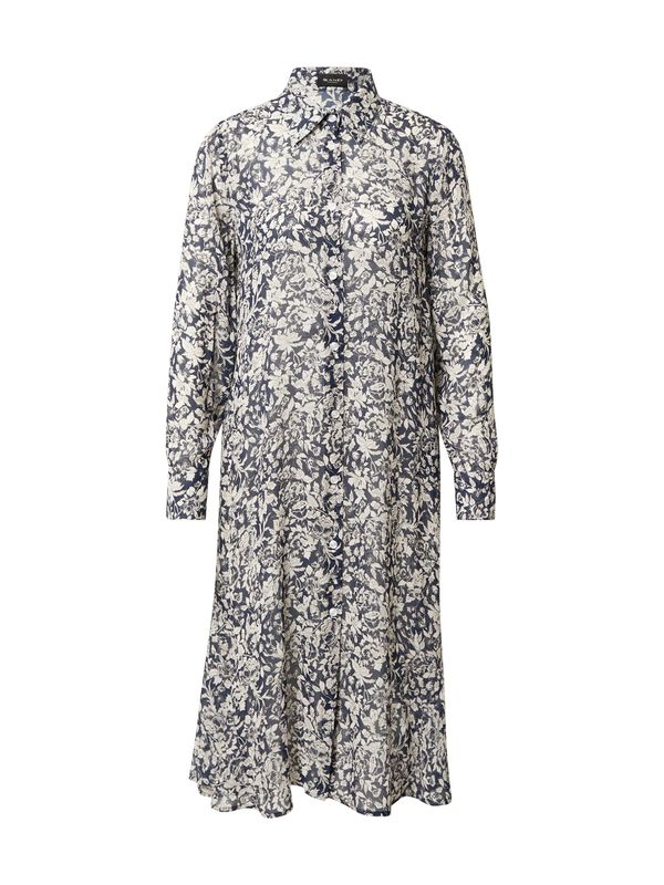 SAND COPENHAGEN SAND COPENHAGEN Dolga srajca 'Latia'  temno modra / bela