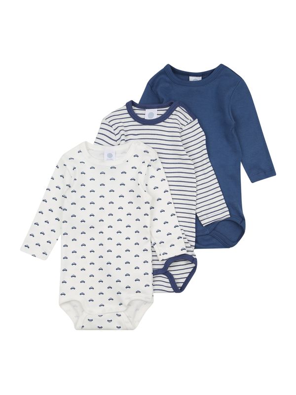 SANETTA SANETTA Pajac/bodi  temno modra / bela