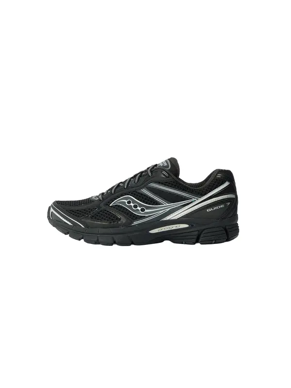 saucony saucony Nizke superge 'PROGRID GUIDE 7'  bazaltno siva / črna / off-bela
