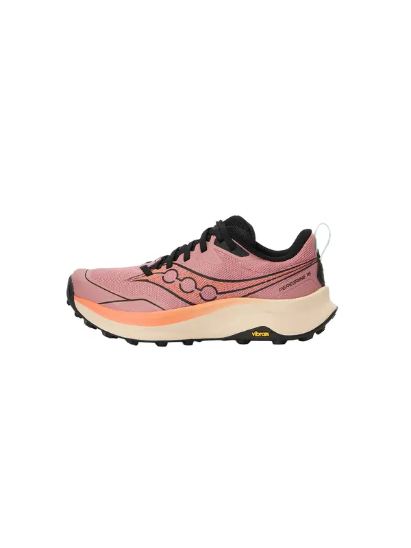 saucony saucony Tekaški čevelj 'PEREGRINE 16'  mauve / losos / črna