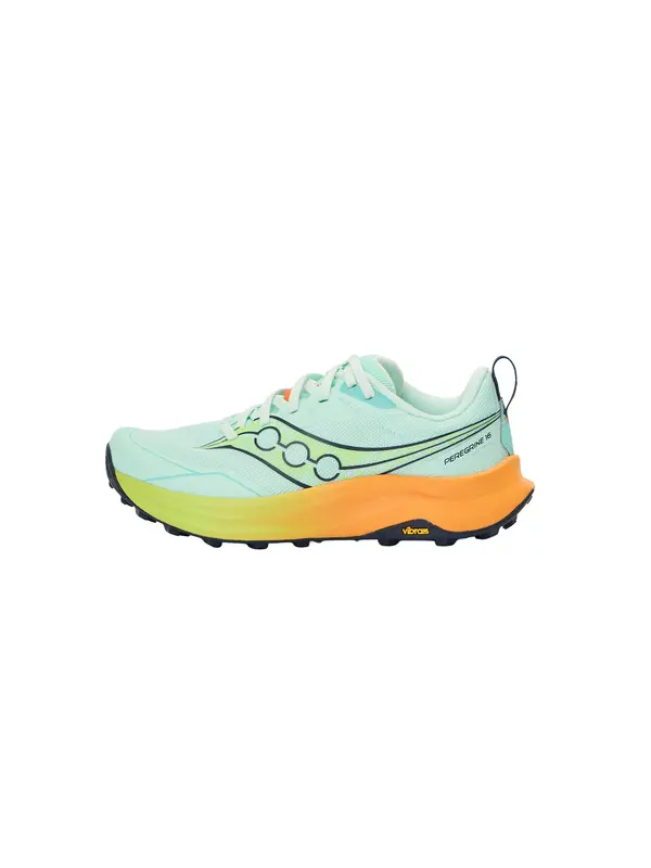 saucony saucony Tekaški čevelj 'PEREGRINE 16'  voda / svetlo zelena / črna