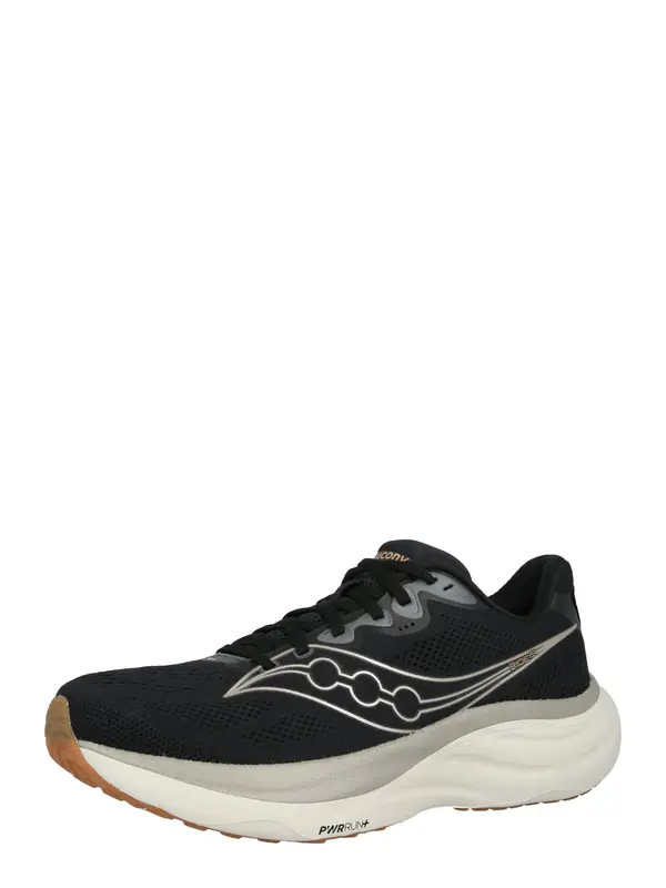 saucony saucony Tekaški čevelj 'RIDE 19'  črna / srebrna