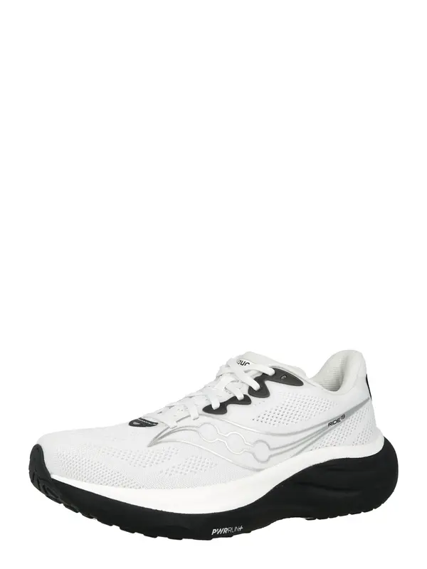 saucony saucony Tekaški čevelj 'Ride 19'  črna / srebrna / bela