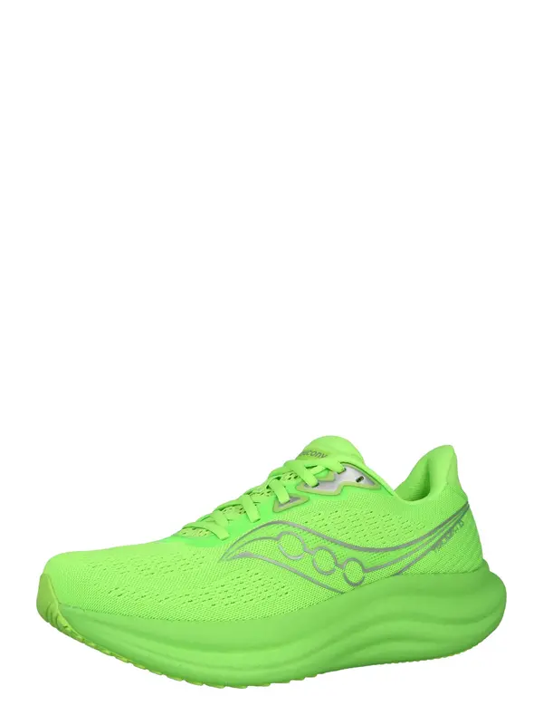 saucony saucony Tekaški čevelj 'TRIUMPH 23'  travnato zelena / srebrna