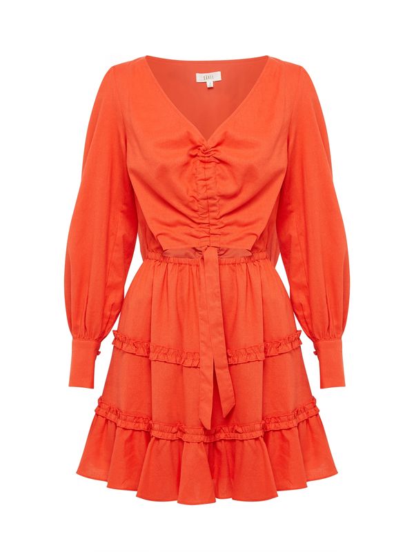 Sável Sável Obleka 'OLIA'  oranžna