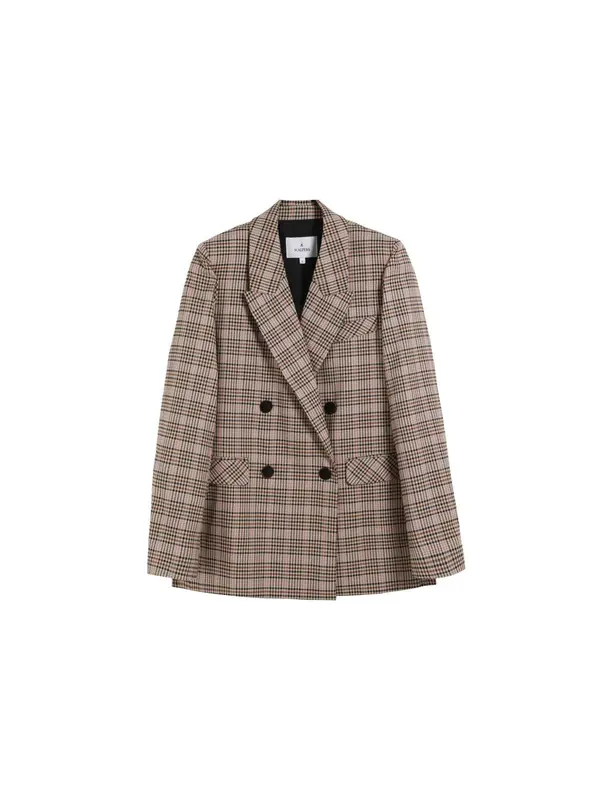 Scalpers Scalpers Blazer  bež / temno siva / roza / roza