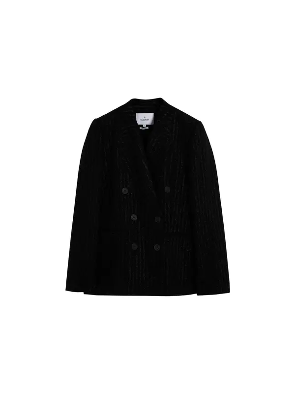 Scalpers Scalpers Blazer  črna / srebrna