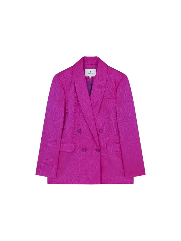 Scalpers Scalpers Blazer 'Nujac'  roza / fuksija