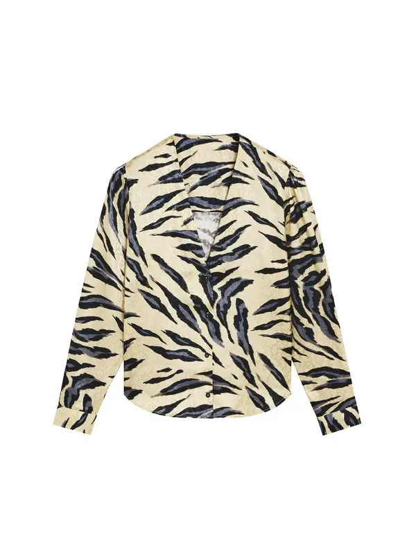 Scalpers Scalpers Bluza  bež / siva / črna