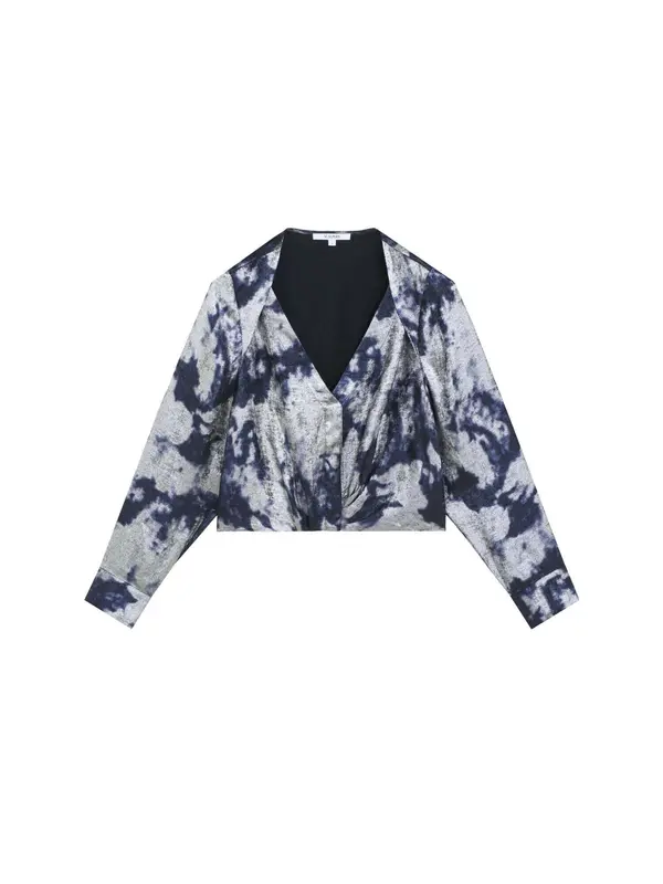 Scalpers Scalpers Bluza  modra / srebrna