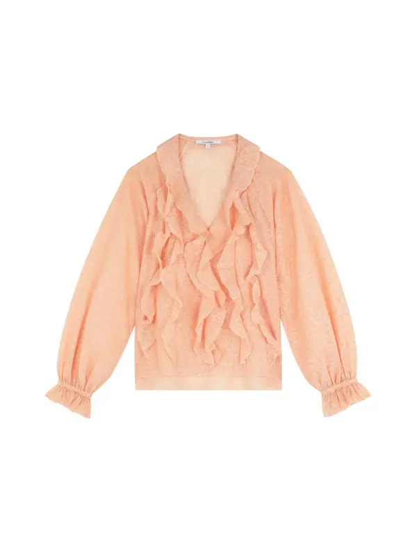 Scalpers Scalpers Bluza  nude / svetlo oranžna