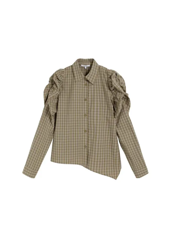 Scalpers Scalpers Bluza 'Tegre'  oliva / pastelno zelena