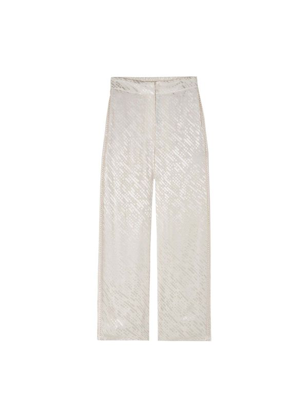 Scalpers Scalpers Hlače  ecru / off-bela