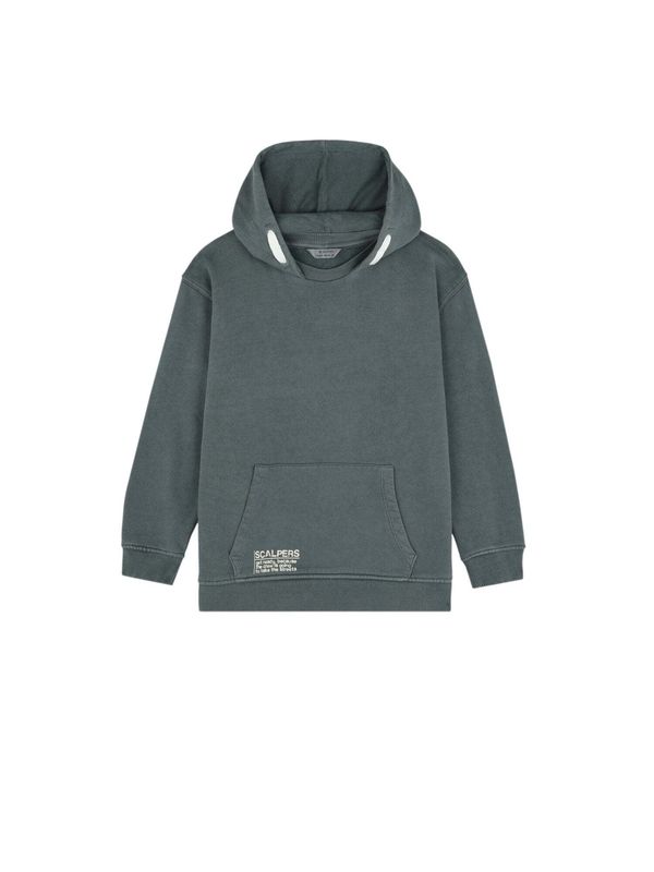 Scalpers Scalpers Majica  antracit / srebrno-siva / temno siva