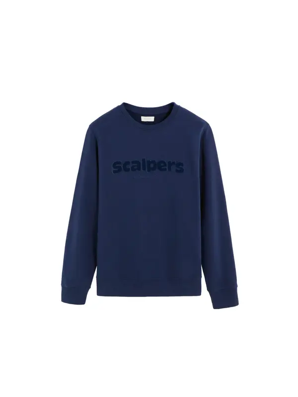 Scalpers Scalpers Majica ' '  modra / mornarska