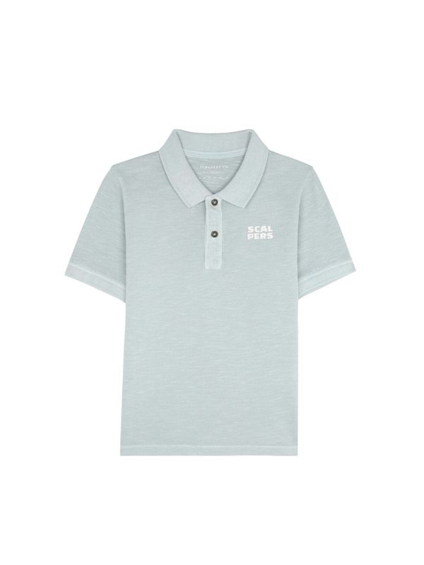 Scalpers Scalpers Majica  pastelno zelena / bela