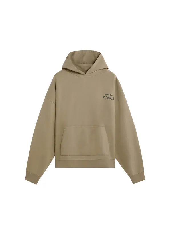 Scalpers Scalpers Majica 'Sctimeoffhoodie'  rjava / črna