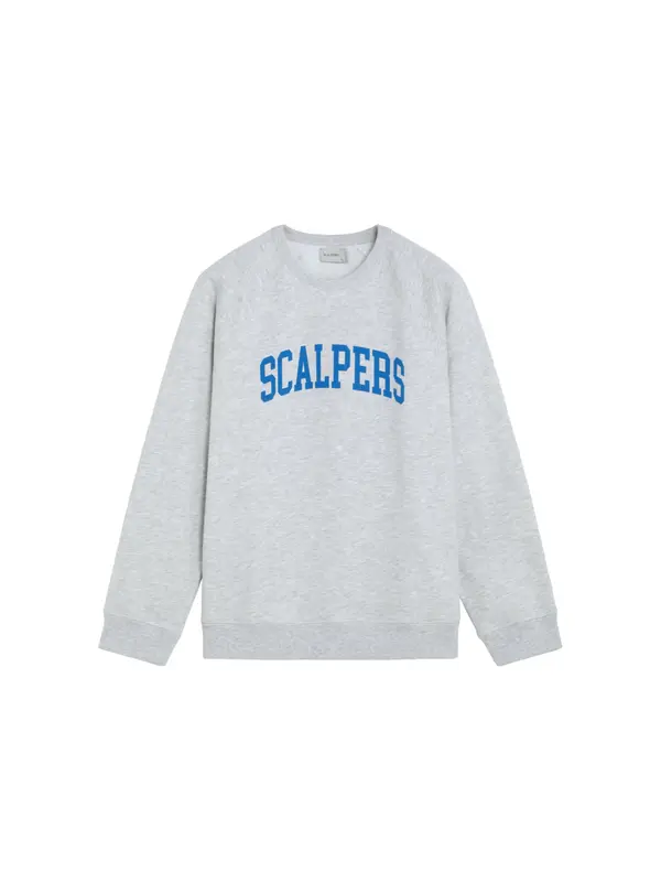 Scalpers Scalpers Majica ' '  siva / pegasto siva