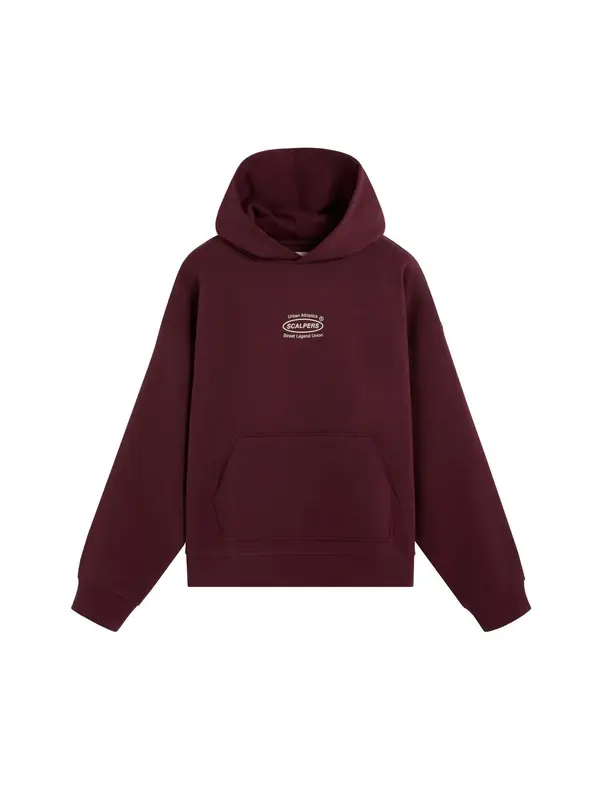 Scalpers Scalpers Majica 'Urban'  ecru / burgund