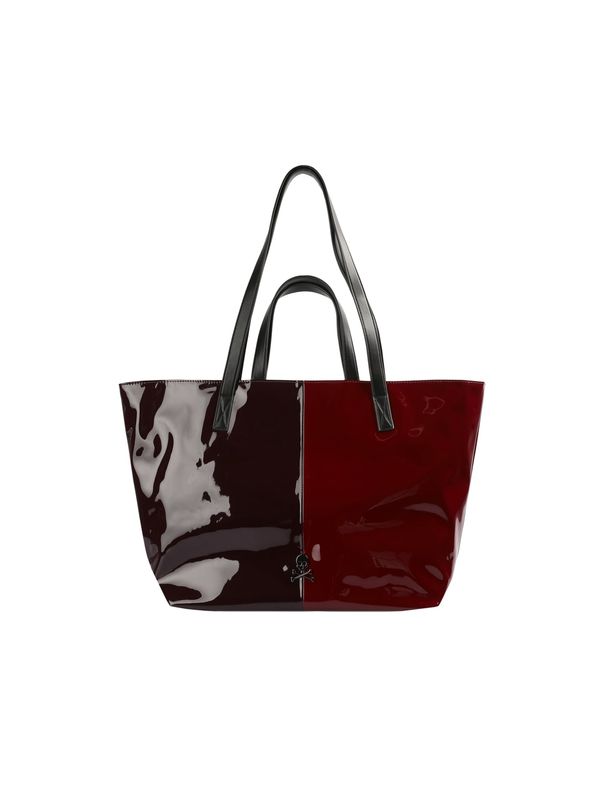 Scalpers Scalpers Nakupovalna torba 'Charol'  vinsko rdeča / merlot