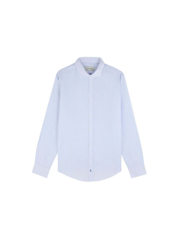 Scalpers Scalpers Poslovna srajca 'Fancy'  pastelno modra / svetlo modra