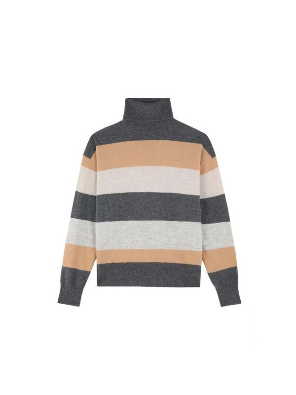 Scalpers Scalpers Pulover  bež / svetlo siva / temno siva