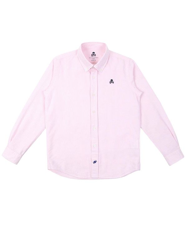 Scalpers Scalpers Srajca  svetlo roza / črna / bela